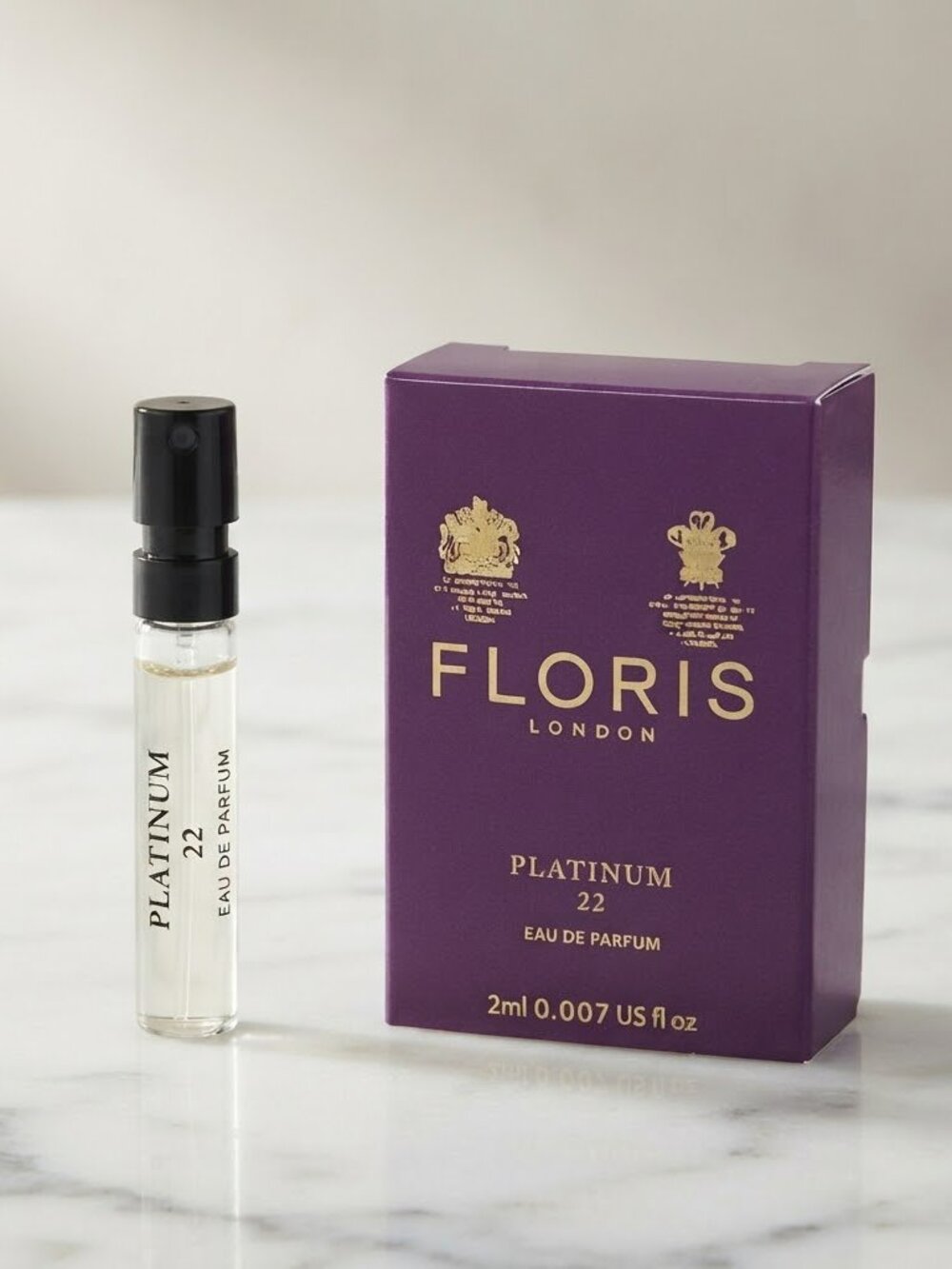 FLORIS LONDON Platinum 22 - Sample Spray New in Box